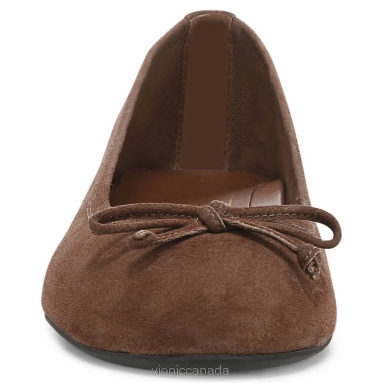 Vionic Callisto Flat 4642661237 Monks Robe Suede Vionic canada