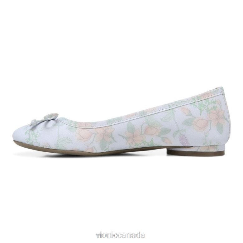 Vionic Callisto Flat 46426660 Arctic Ice Botanical Vionic shoes calgary