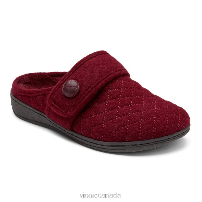 Vionic Carlin Slipper 46426667 Wine Vionic calgary