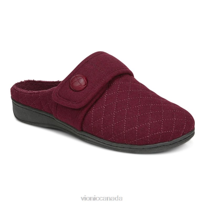 Vionic Carlin Slipper 464266750 Wine Vionic boots canada