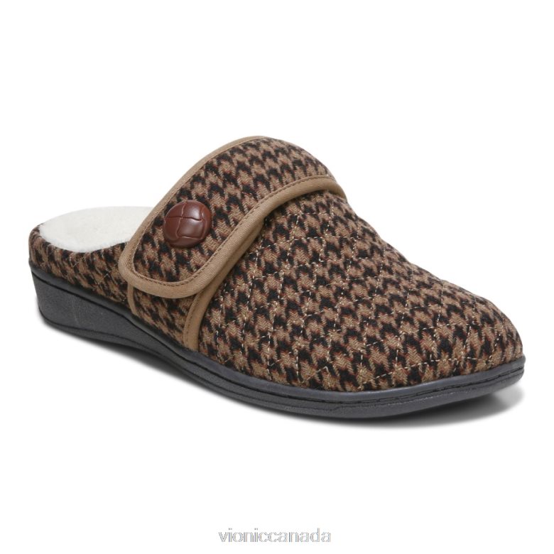 Vionic Carlin Slipper 464266752 Toffee Vionic shoes calgary