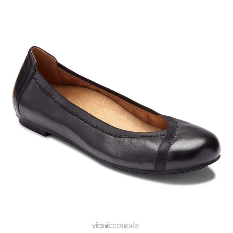 Vionic Caroll Ballet Flat 4642661251 Black Vionic canada shoes
