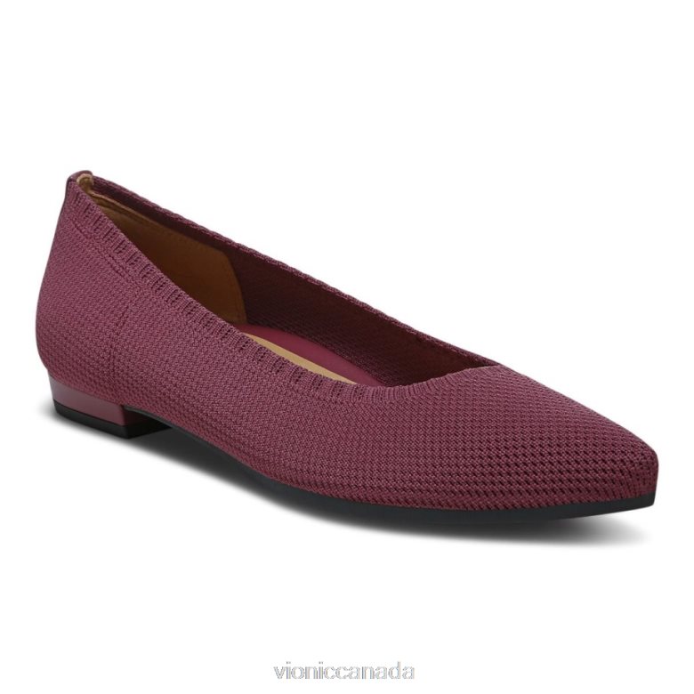 Vionic Dahlia Flat 4642661229 Shiraz Vionic canada