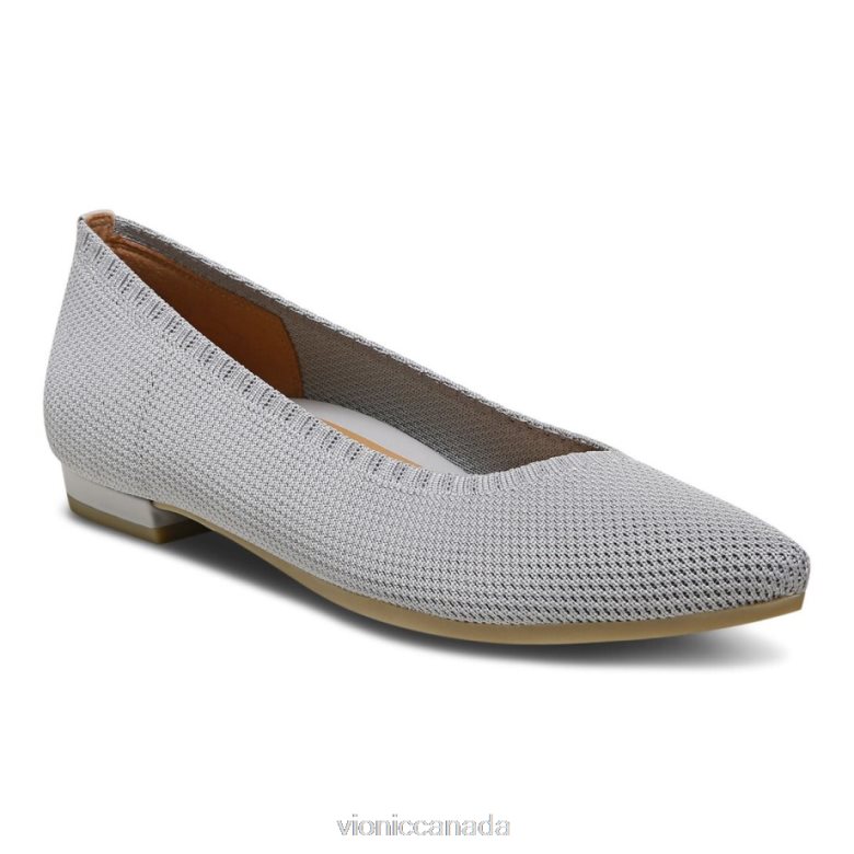 Vionic Dahlia Flat 4642661231 Light Grey Vionic calgary