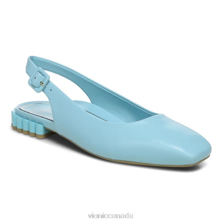 Vionic Delphine Slingback Flat 4642661226 Porcelain Blue Vionic sneakers