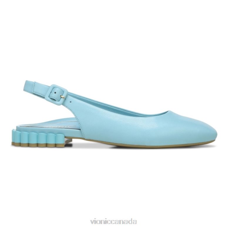 Vionic Delphine Slingback Flat 4642661226 Porcelain Blue Vionic sneakers