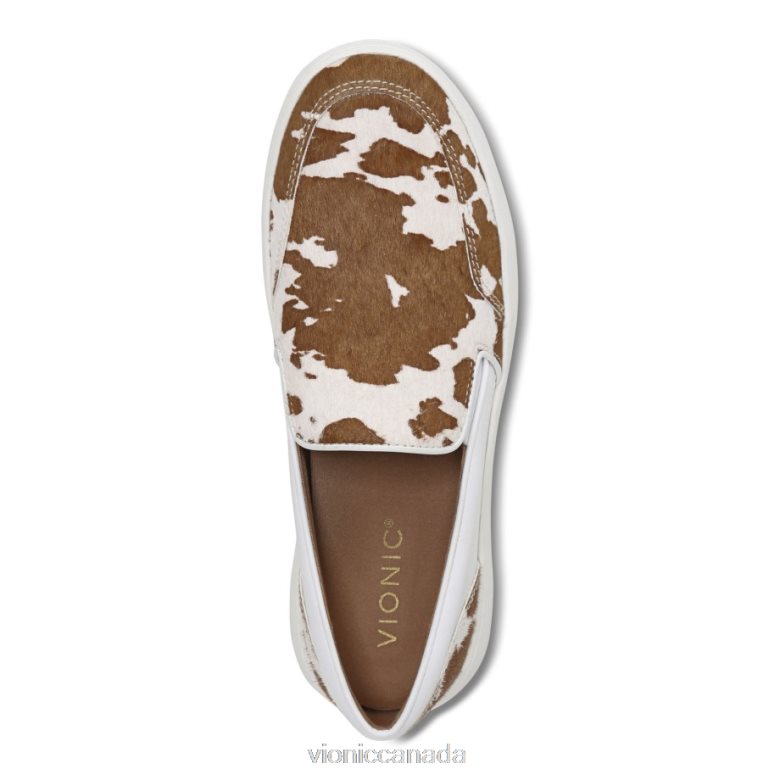 Vionic Dinora Slip On 46426691 Brown Cow Print Vionic canada shoes