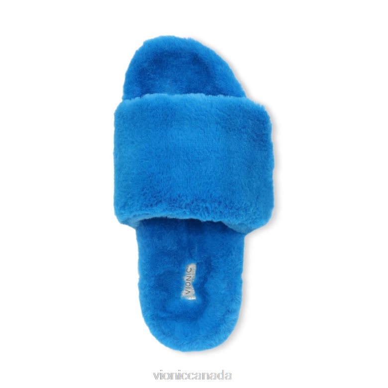 Vionic Dream Plush Slipper 464266772 Atomic Blue Plush Vionic canada sale