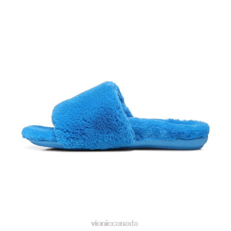 Vionic Dream Plush Slipper 464266772 Atomic Blue Plush Vionic canada sale