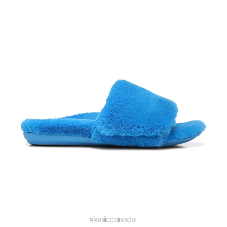 Vionic Dream Plush Slipper 464266772 Atomic Blue Plush Vionic canada sale