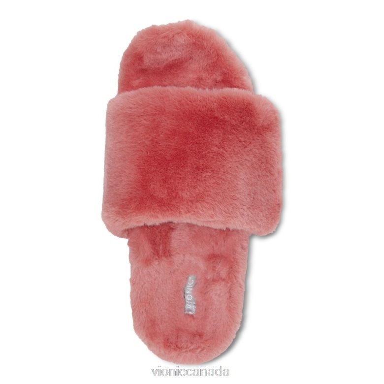 Vionic Dream Plush Slipper 464266773 Terra Cotta Plush Vionic canada