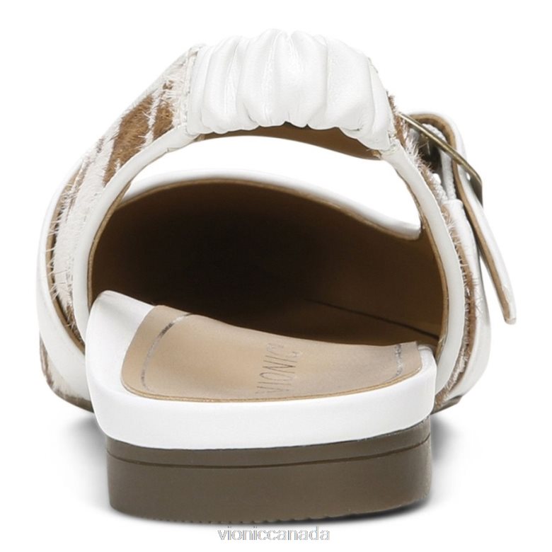 Vionic Elana Flat 46426695 Brown Cow Print Vionic canada sale