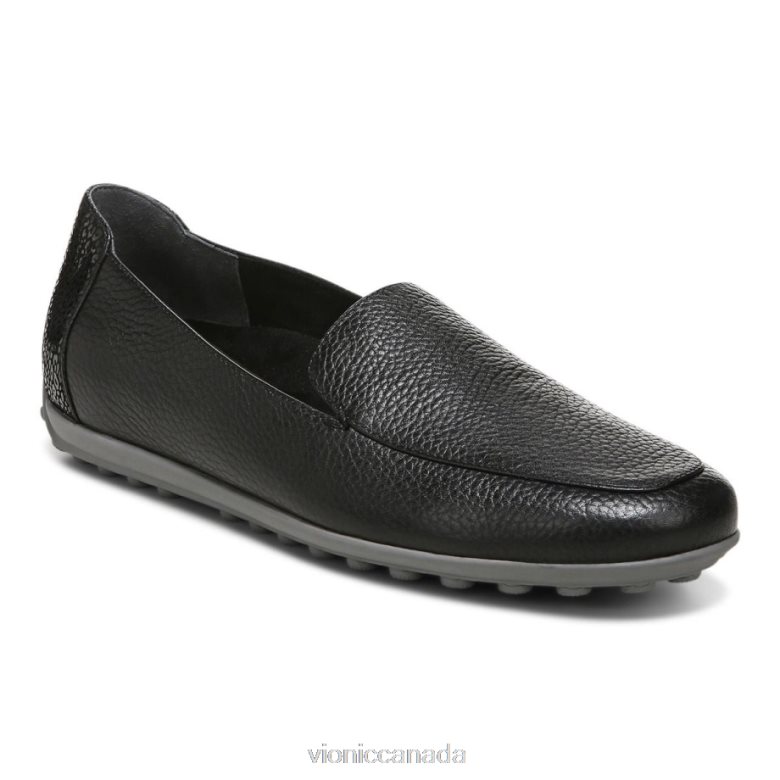 Vionic Elora Loafer 4642661190 Black Leather Vionic boots canada