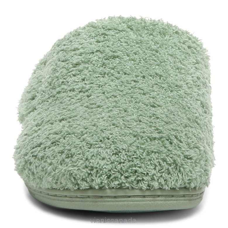 Vionic Gemma Mule Slippers 464266734 Basil Curly Terry Vionic boots canada