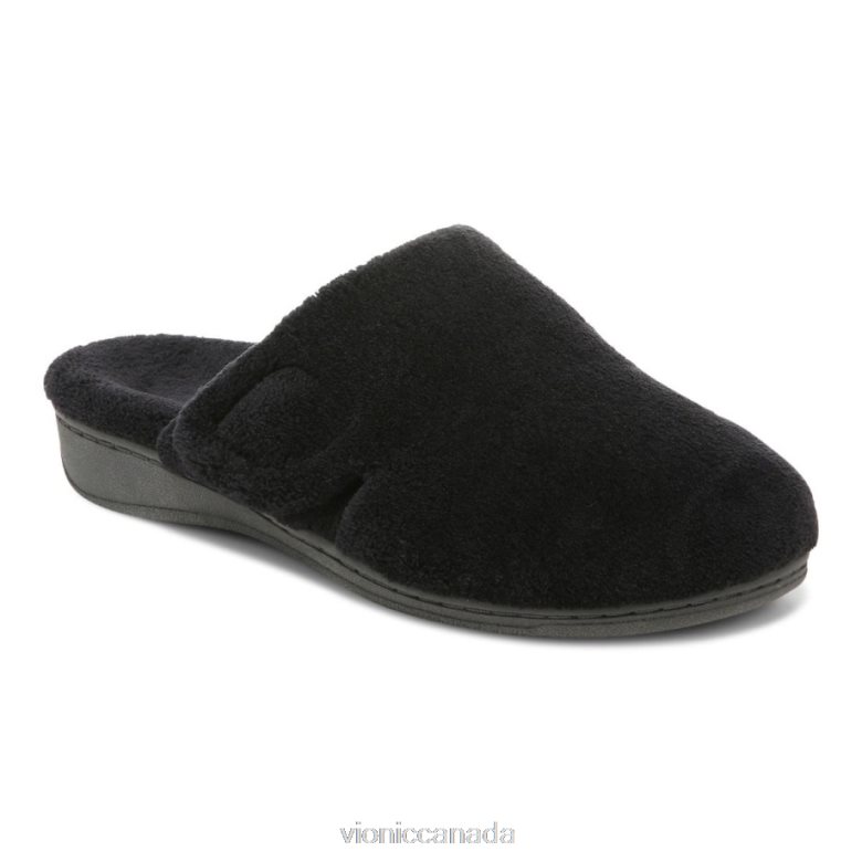 Vionic Gemma Mule Slippers 464266736 Black Vionic shoes calgary