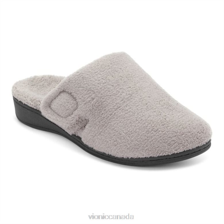 Vionic Gemma Mule Slippers 464266737 Light Grey Vionic sandals canada