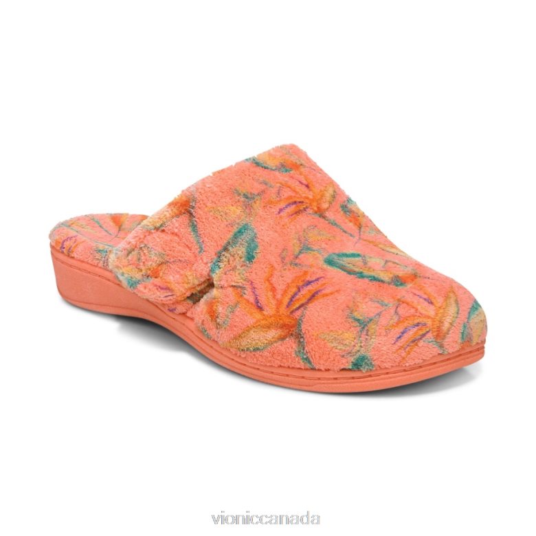 Vionic Gemma Mule Slippers 464266742 Papaya Vionic boots canada