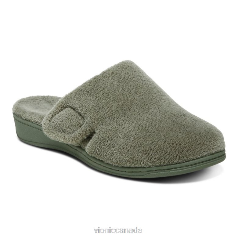Vionic Gemma Slipper 464266373 Army Green Vionic canada shoes