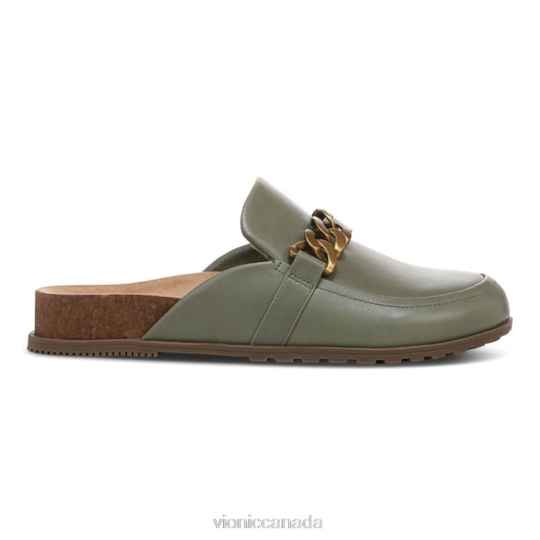 Vionic Georgie Mule 4642661203 Army Green Vionic canada shoes