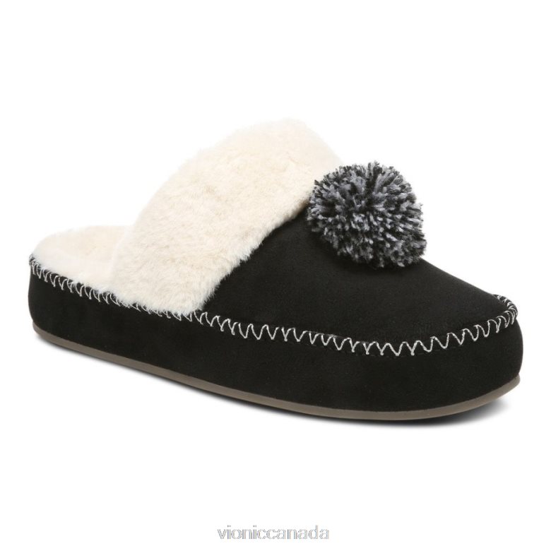 Vionic Grace Slipper 464266123 Black Vionic boots canada