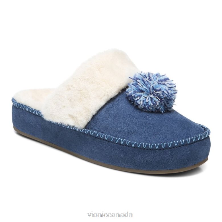 Vionic Grace Slipper 464266124 Dark Blue Vionic calgary