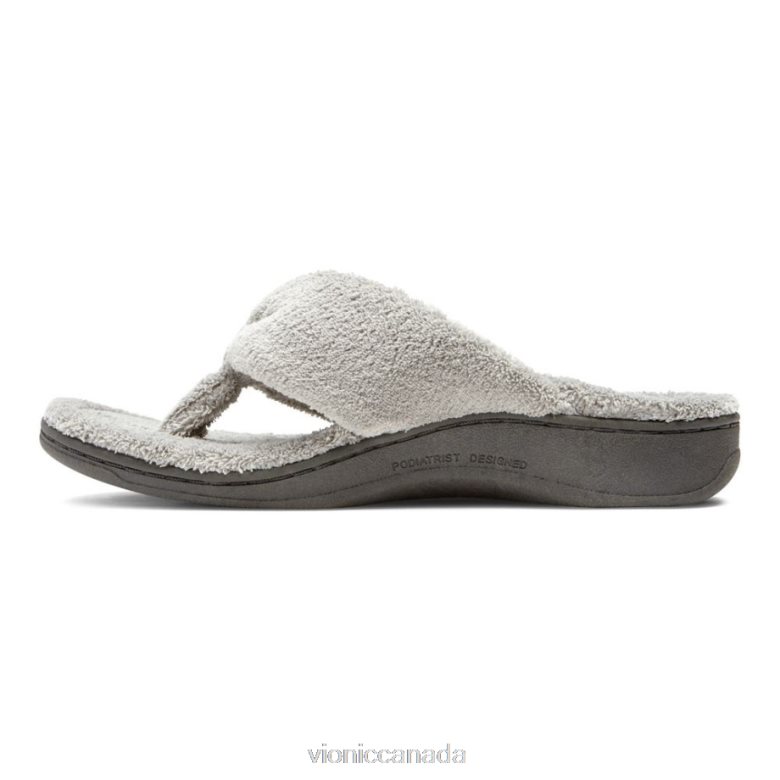 Vionic Gracie Toe Post Slipper 464266127 Light Grey Vionic sneakers