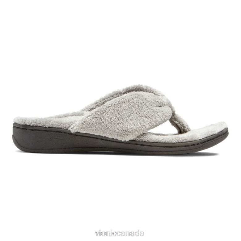 Vionic Gracie Toe Post Slipper 464266127 Light Grey Vionic sneakers