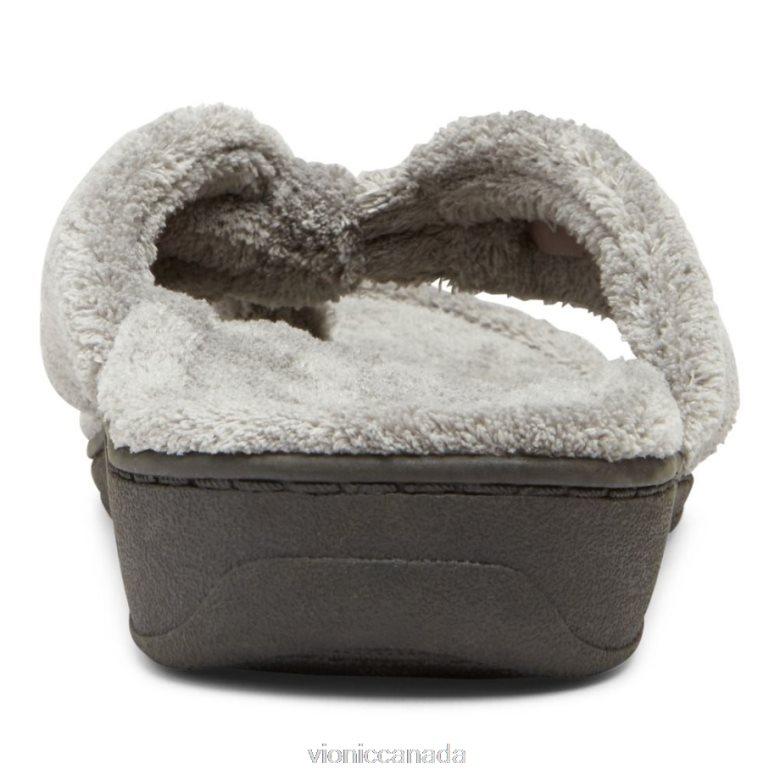 Vionic Gracie Toe Post Slipper 464266127 Light Grey Vionic sneakers