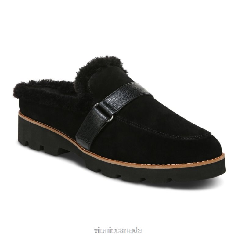 Vionic Kailen Mule 4642661209 Black Suede Vionic sandals canada
