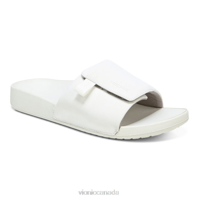 Vionic Keira Slide Sandal 464266816 White Vionic shoes calgary