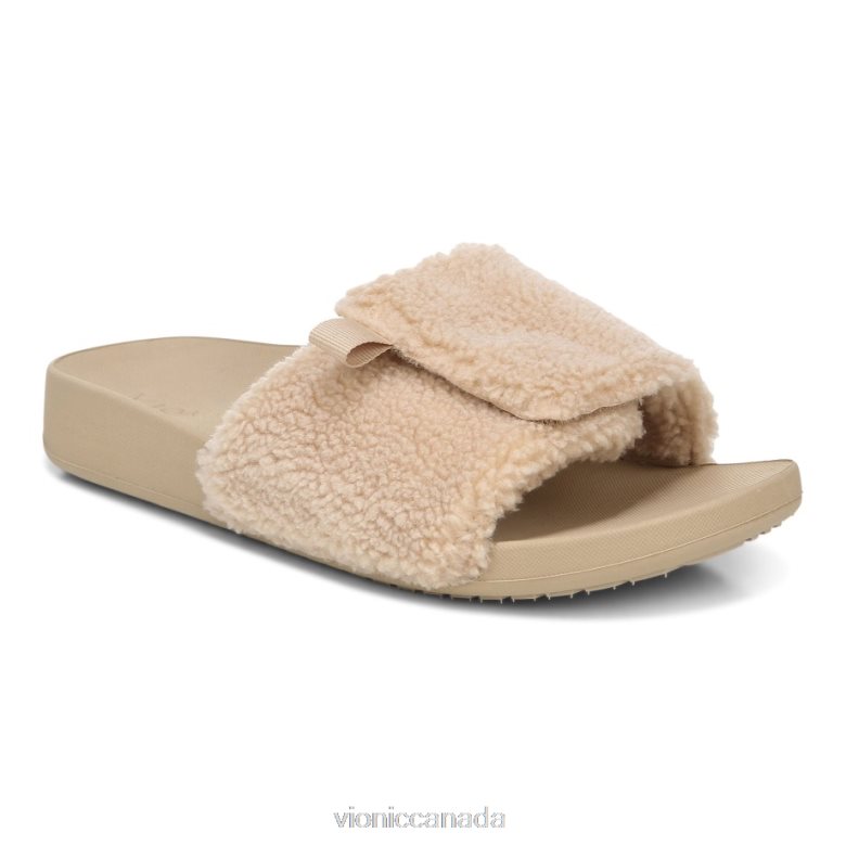 Vionic Keira Slide Sandal 464266818 Ginger Shearling Vionic sneakers