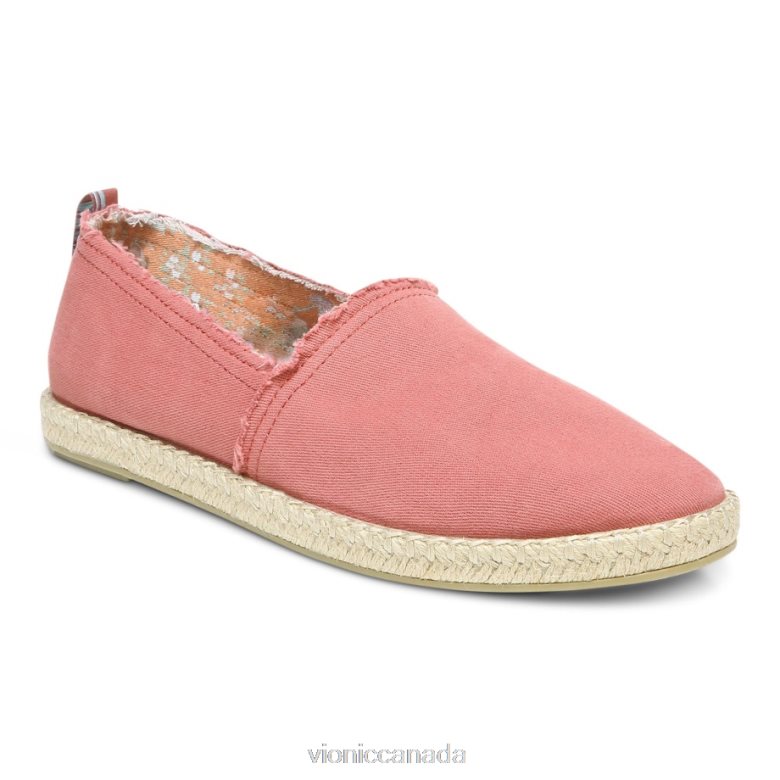 Vionic Laguna Espadrille 4642661271 Dusty Cedar Vionic calgary