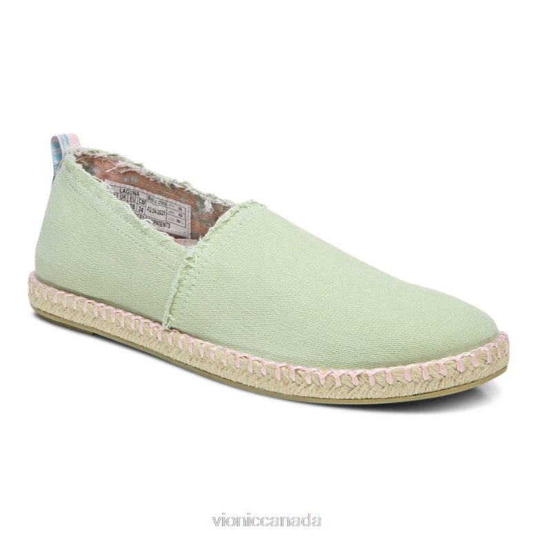 Vionic Laguna Espadrille 4642661272 Frosty Spruce Vionic shoes calgary