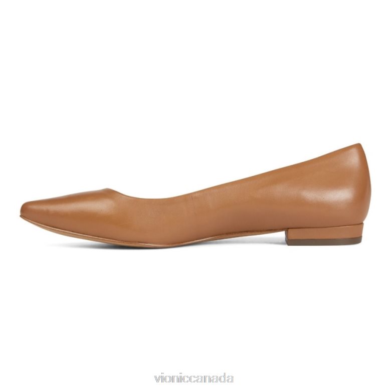 Vionic Lena Ballet Flat 4642661233 Macaroon Leather Vionic sandals canada