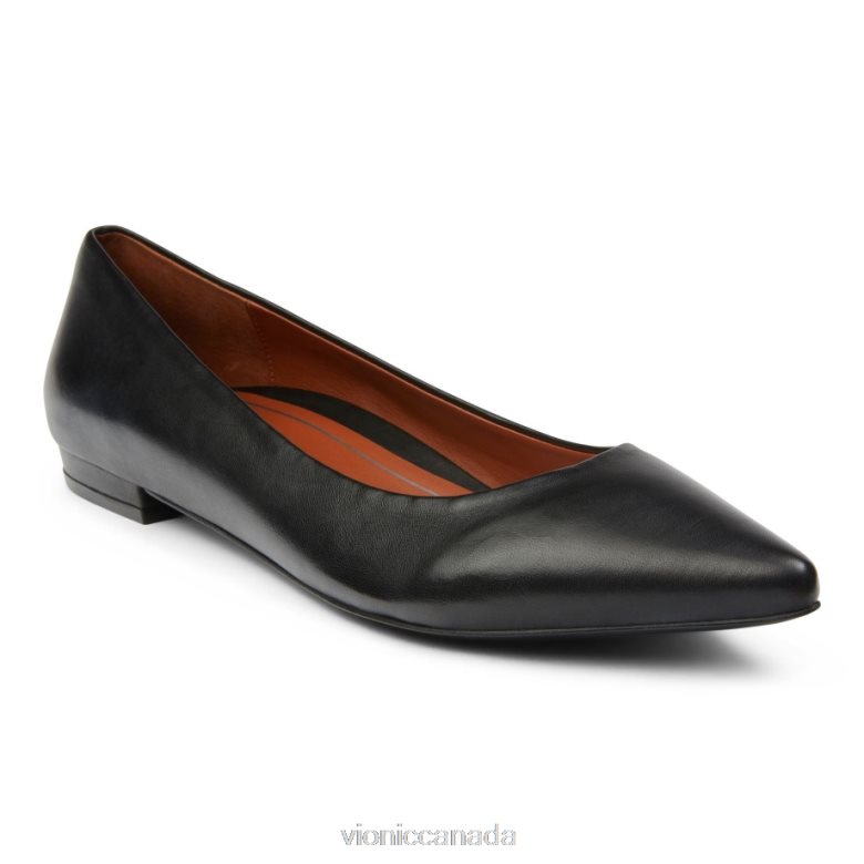Vionic Lena Ballet Flat 4642661234 Black Leather Vionic sneakers