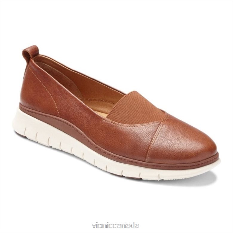 Vionic Linden Loafer 464266170 Mocha Vionic shoes calgary