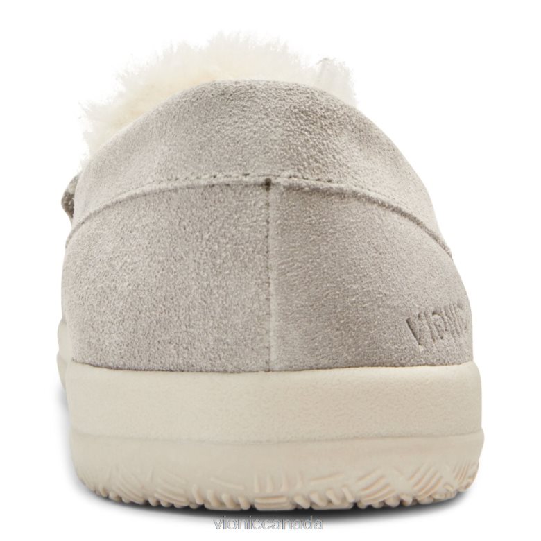 Vionic Lynez Slipper 464266188 Light Grey Suede Vionic shoes calgary