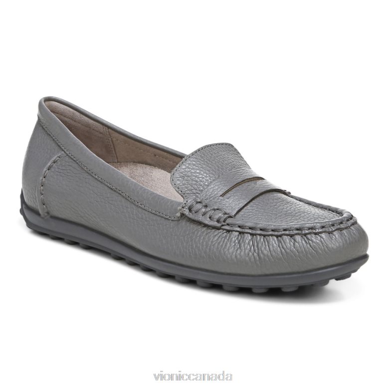 Vionic Marcy Moccasin 4642661268 Charcoal Vionic canada sale