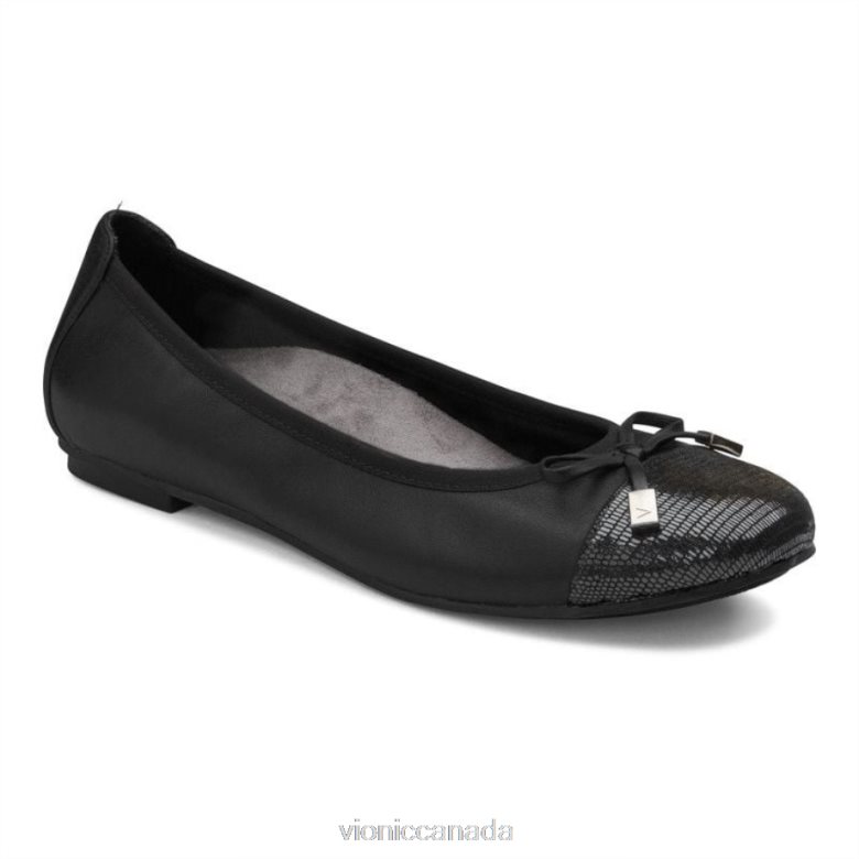 Vionic Minna Ballet Flat 4642661253 Black Vionic canada