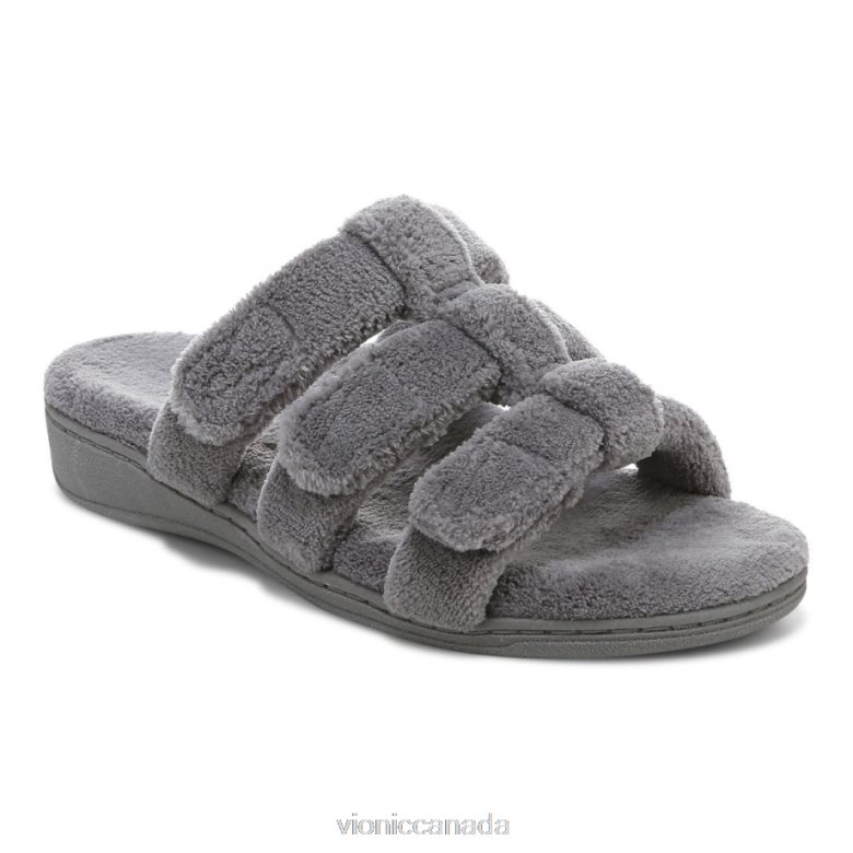 Vionic Snooze Slipper 464266728 Charcoal Vionic shoes calgary