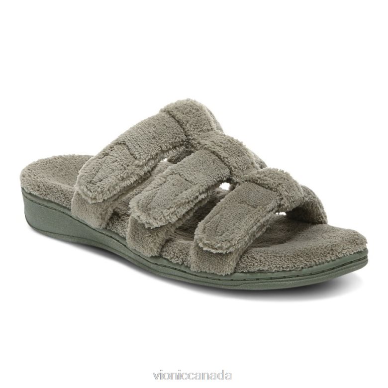 Vionic Snooze Slipper 464266731 Army Green Vionic canada shoes