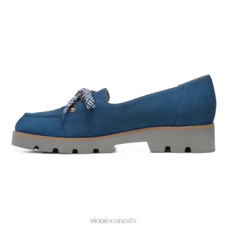 Vionic Teagan Lace Up Loafer 464266669 Dark Blue Vionic canada sale