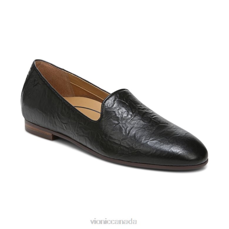 Vionic Willa Flat 464266688 Black Leather Vionic calgary