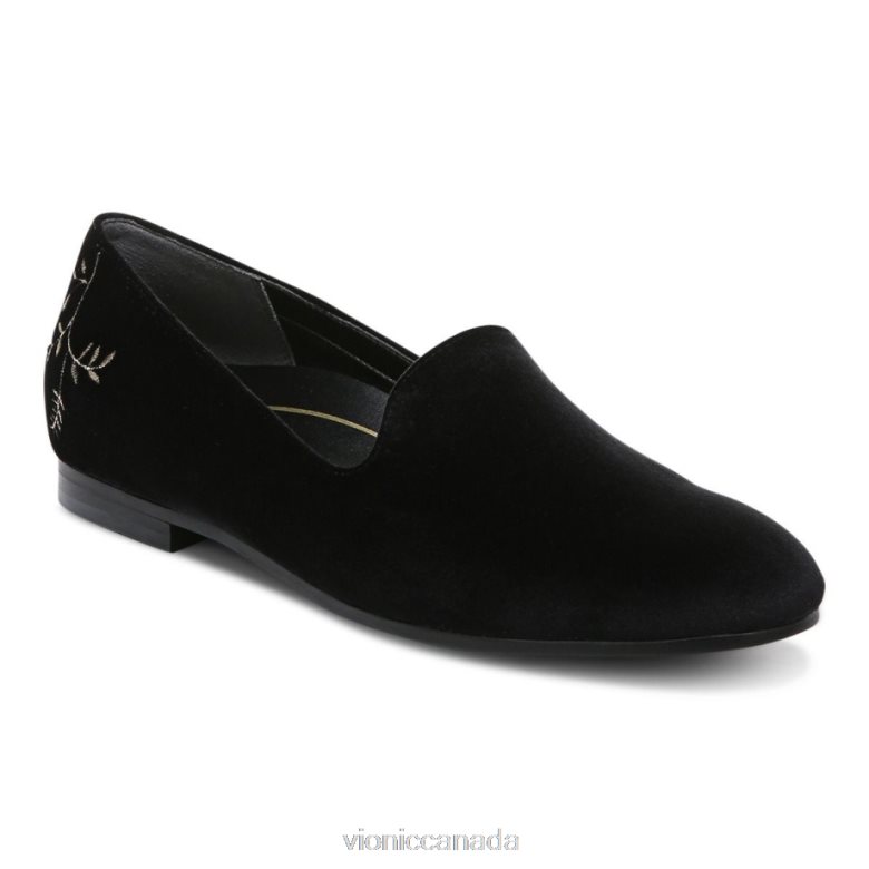 Vionic Willa Slip on Flat 4642661212 Black Vionic canada sale