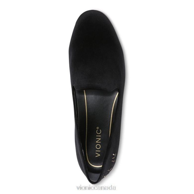 Vionic Willa Slip on Flat 4642661212 Black Vionic canada sale