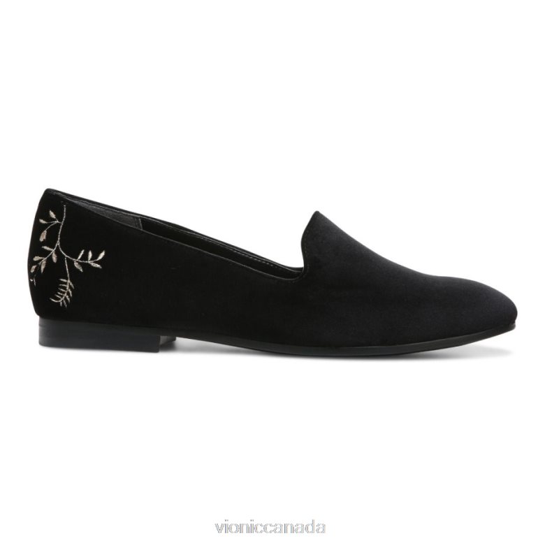 Vionic Willa Slip on Flat 4642661212 Black Vionic canada sale