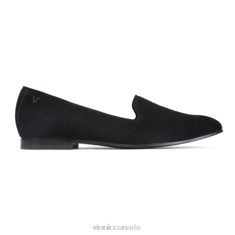 Vionic Willa Slip on Flat 4642661213 Black Suede Vionic canada