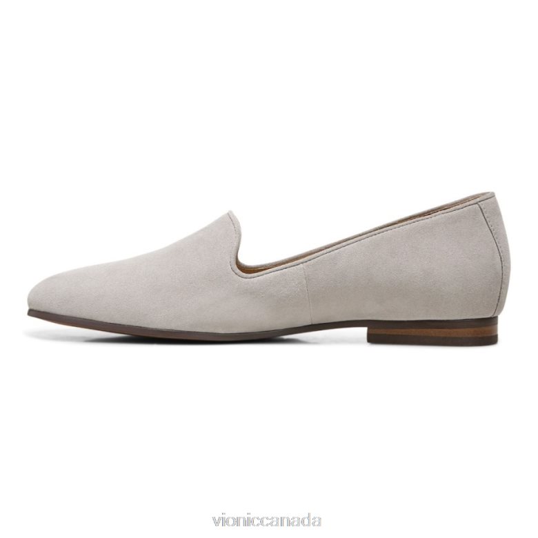 Vionic Willa Slip on Flat 4642661215 Dark Taupe Suede Vionic calgary