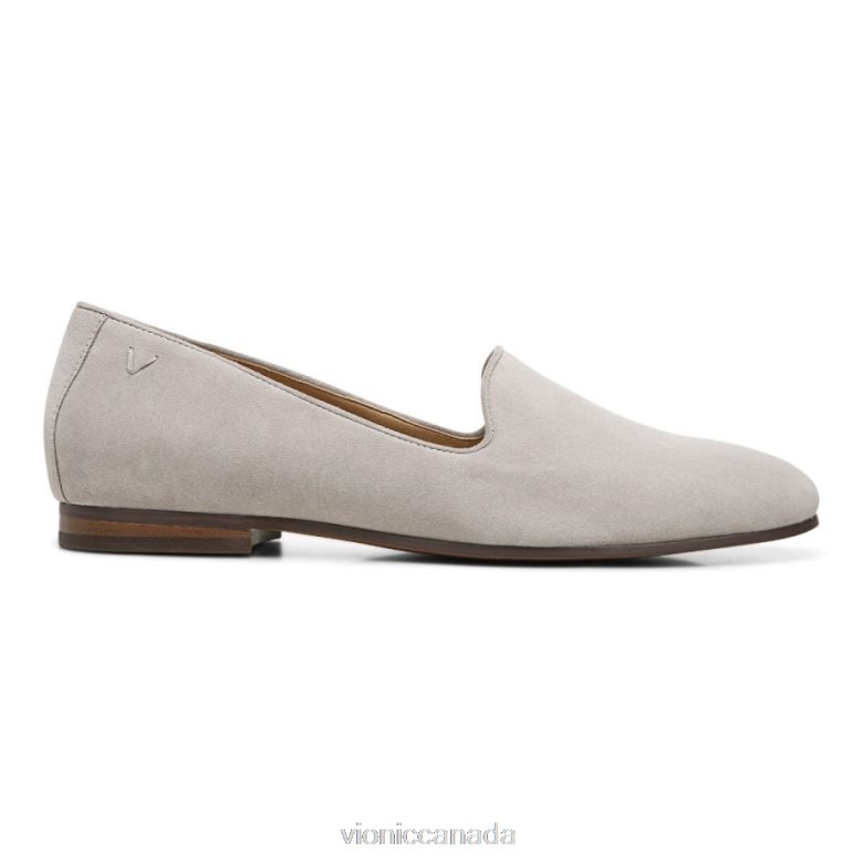 Vionic Willa Slip on Flat 4642661215 Dark Taupe Suede Vionic calgary