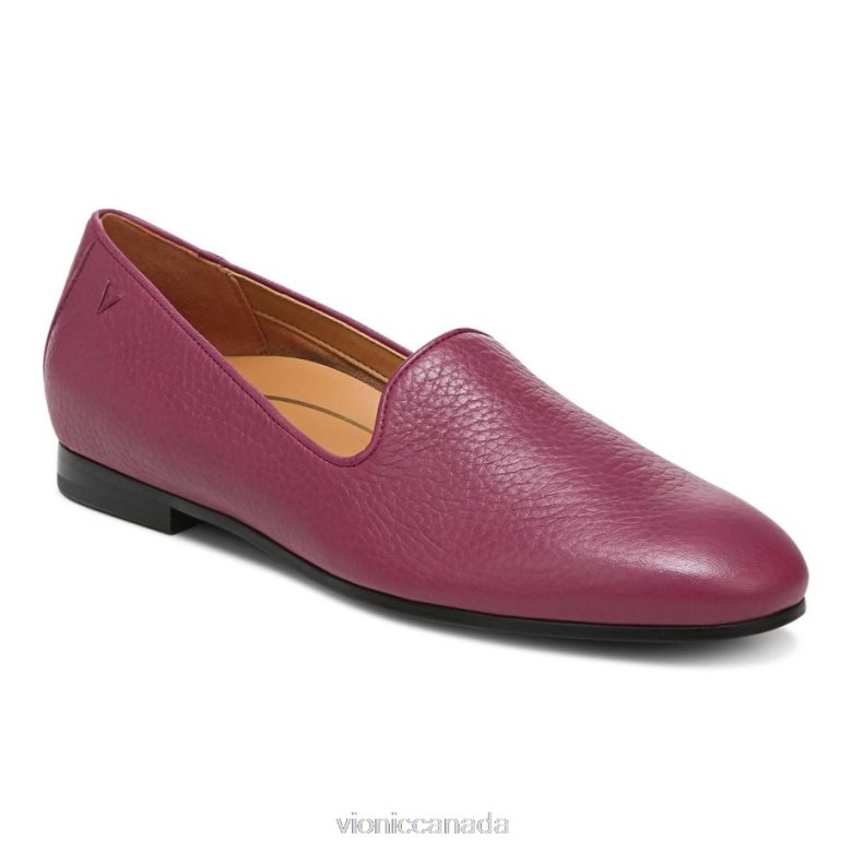 Vionic Willa Slip on Flat 4642661217 Shiraz Tumbled Leather Vionic sandals canada